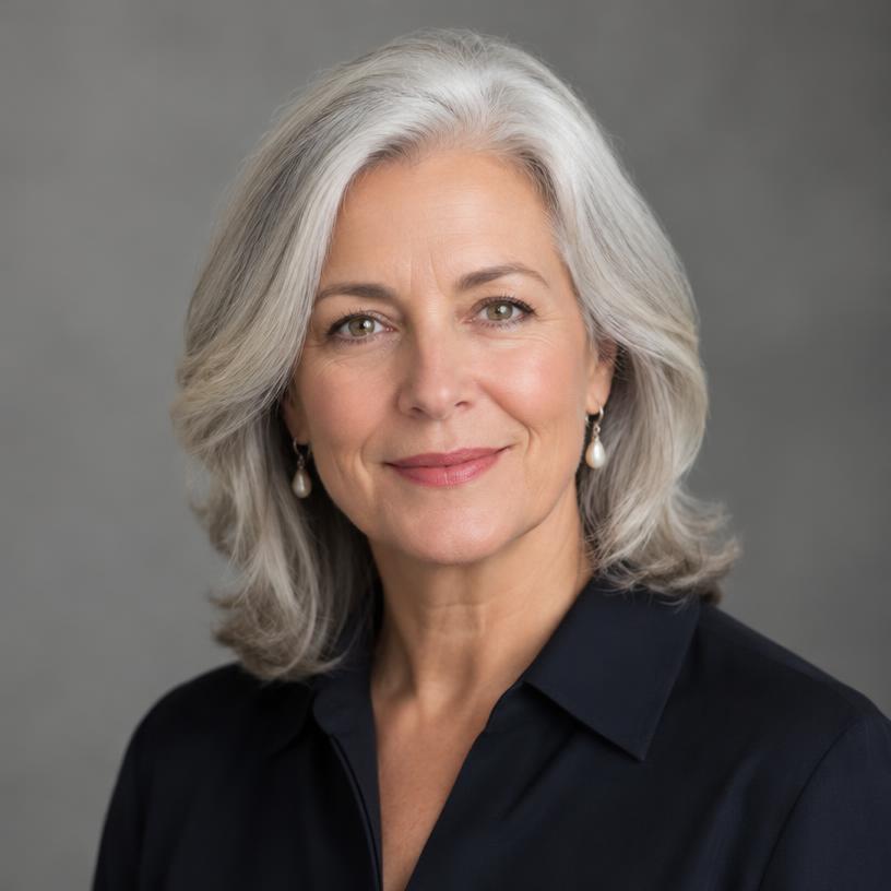 AI customer persona Rosa, 63